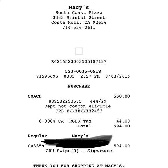 Coach Black Swagger Handbag - Picture 7 of 7